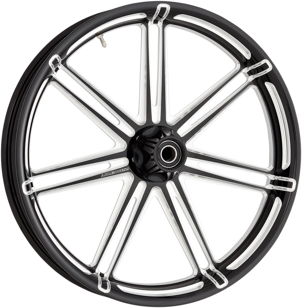 Arlen Ness Rim - 7-Valve - Front - Black - 21x3.5 71-523 - Main Product View