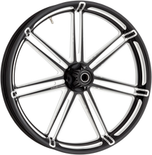 Load image into Gallery viewer, Arlen Ness Rim - 7-Valve - Front - Black - 21x3.5 71-523 - Main Product View