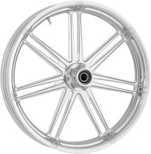 Load image into Gallery viewer, Arlen Ness Rim - 7-Valve - Front - Chrome - 21x3.5 71-533 - Side View