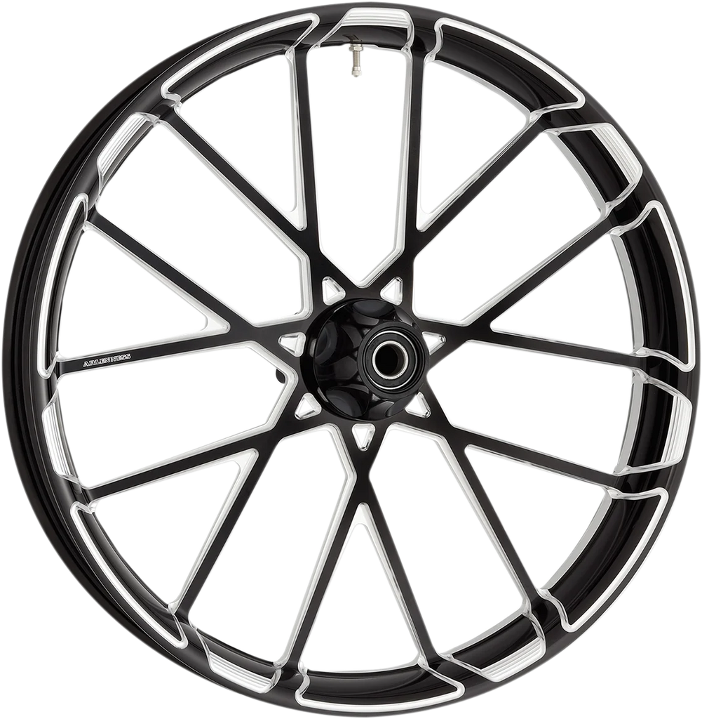 Arlen Ness Rim - Procross - Front - Black - 21x3.5 71-503 - Side View
