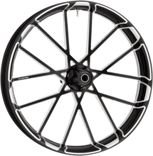 Load image into Gallery viewer, Arlen Ness Rim - Procross - Front - Black - 21x3.5 71-503 - Side View