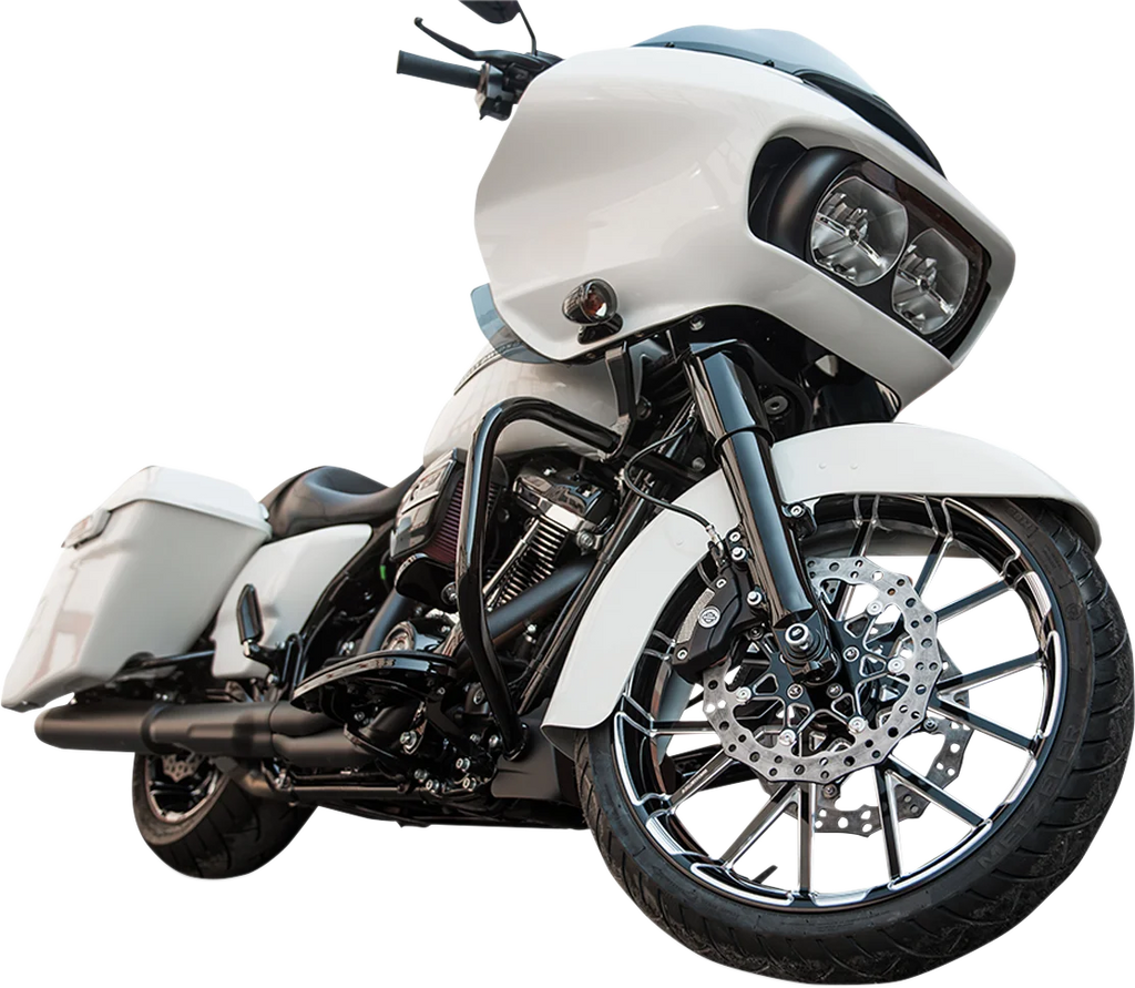 Arlen Ness Rim - Procross - Front - Black - 21x3.5 71-503 - Back View