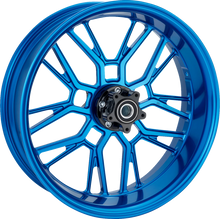 Load image into Gallery viewer, Arlen Ness Rim - Split-Spoke - Blue - 18x5.5 - Main Product View