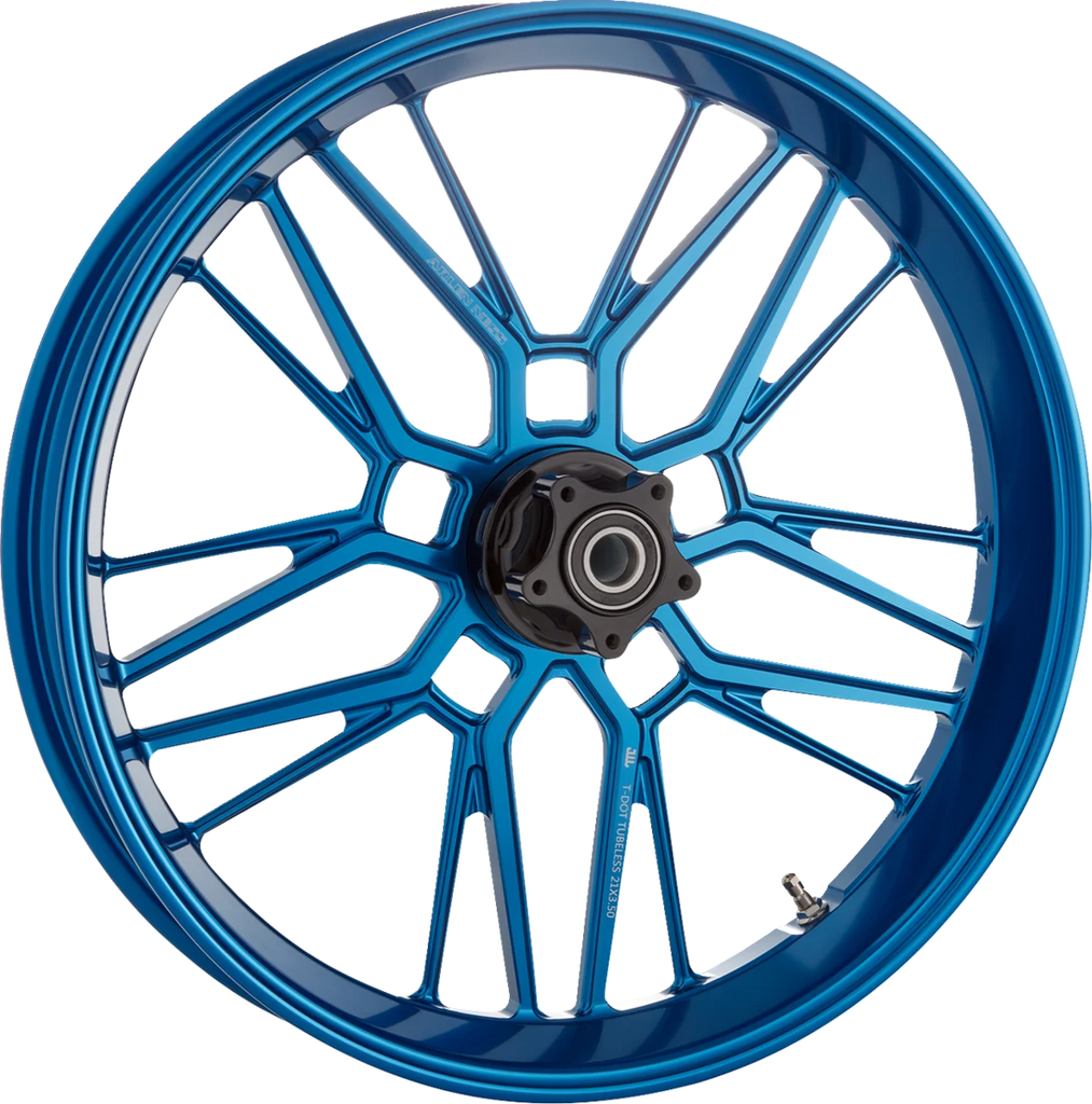 Arlen Ness Rim - Split-Spoke - Blue - 19x3.25 - Main Product View