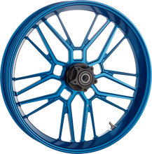 Load image into Gallery viewer, Arlen Ness Rim - Split-Spoke - Blue - 21x3.5 - Main Product View