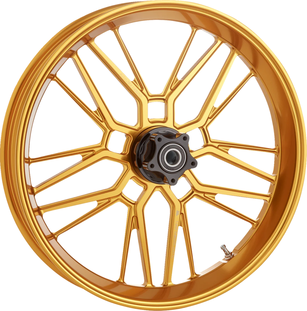 Arlen Ness Rim - Split-Spoke - Gold - 19x3.25 - Main Product View