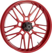 Load image into Gallery viewer, Arlen Ness Rim - Split-Spoke - Red - 19x3.25 - Main Product View