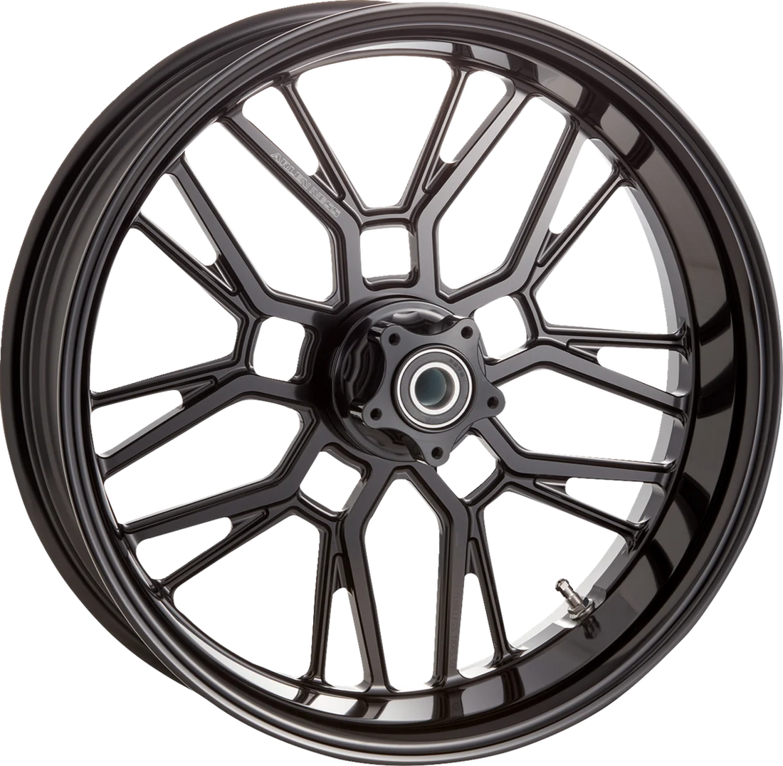 Arlen Ness Rim - Split-Spoke - Red - 21x3.5 - Side View