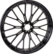 Load image into Gallery viewer, Arlen Ness Rim - Y-Spoke - Front - Black - 19x3.25 71-554 - Side View