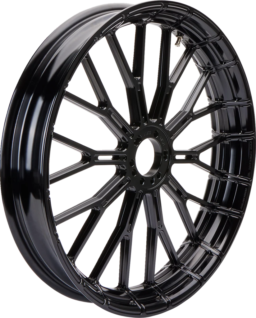 Arlen Ness Rim - Y-Spoke - Front - Black - 19x3.25 71-554 - Detail View