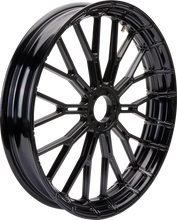 Load image into Gallery viewer, Arlen Ness Rim - Y-Spoke - Front - Black - 19x3.25 71-554 - Detail View