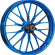 Load image into Gallery viewer, Arlen Ness Rim - Y-Spoke - Front - Blue - 21x5.5 - Main Product View