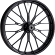 Load image into Gallery viewer, Arlen Ness Rim - Y-Spoke - Front - Blue - 21x5.5 - Side View