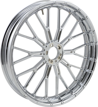Load image into Gallery viewer, Arlen Ness Rim - Y-Spoke - Front - Chrome - 19x3.25 71-555 - Side View