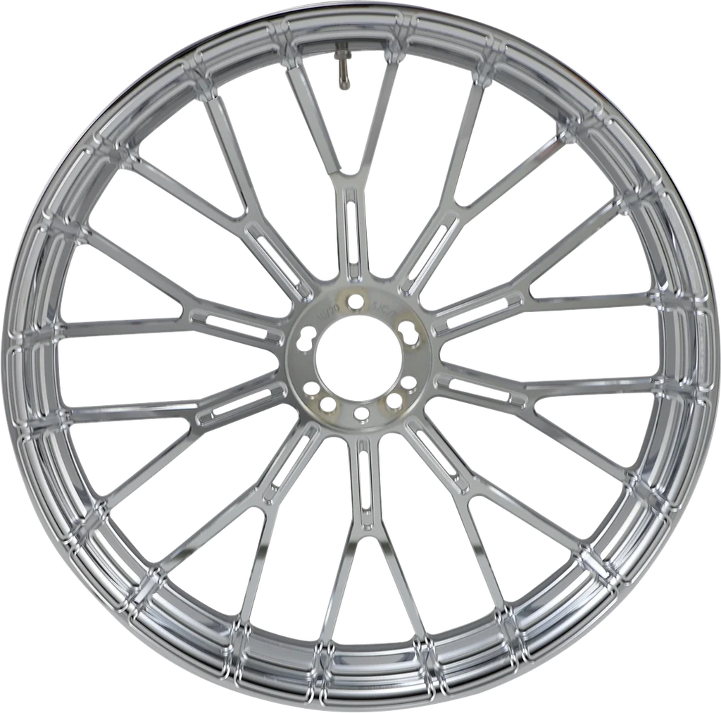 Arlen Ness Rim - Y-Spoke - Front - Chrome - 19x3.25 71-555 - Back View
