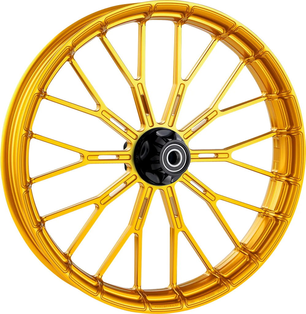 Arlen Ness Rim - Y-Spoke - Front - Gold - 19x3.25 71-557 - Main Product View