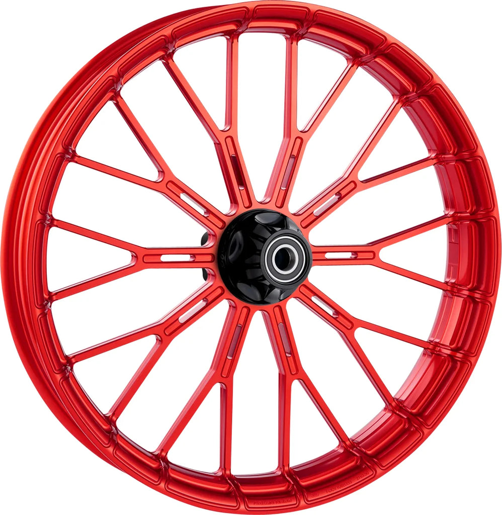 Arlen Ness Rim - Y-Spoke - Front - Red - 19x3.25 71-558 - Main Product View