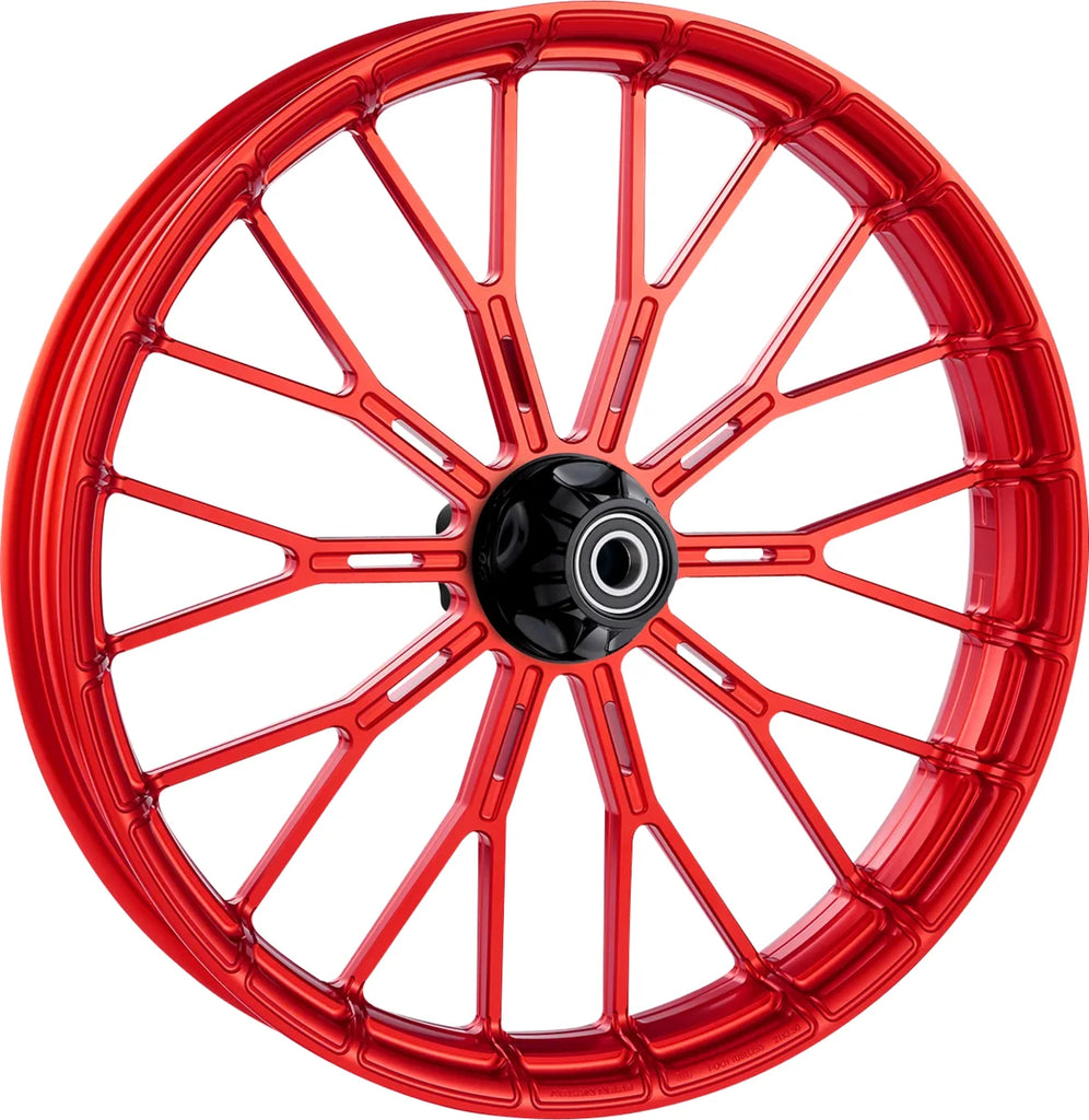 Arlen Ness Rim - Y-Spoke - Front - Red - 21x5.5 - Main Product View