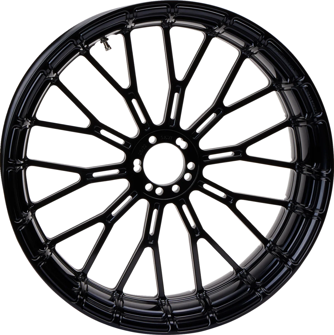 Arlen Ness Rim - Y-Spoke - Rear - Black - 18x5.5 71-540 - Side View