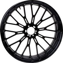 Load image into Gallery viewer, Arlen Ness Rim - Y-Spoke - Rear - Black - 18x5.5 71-540 - Side View