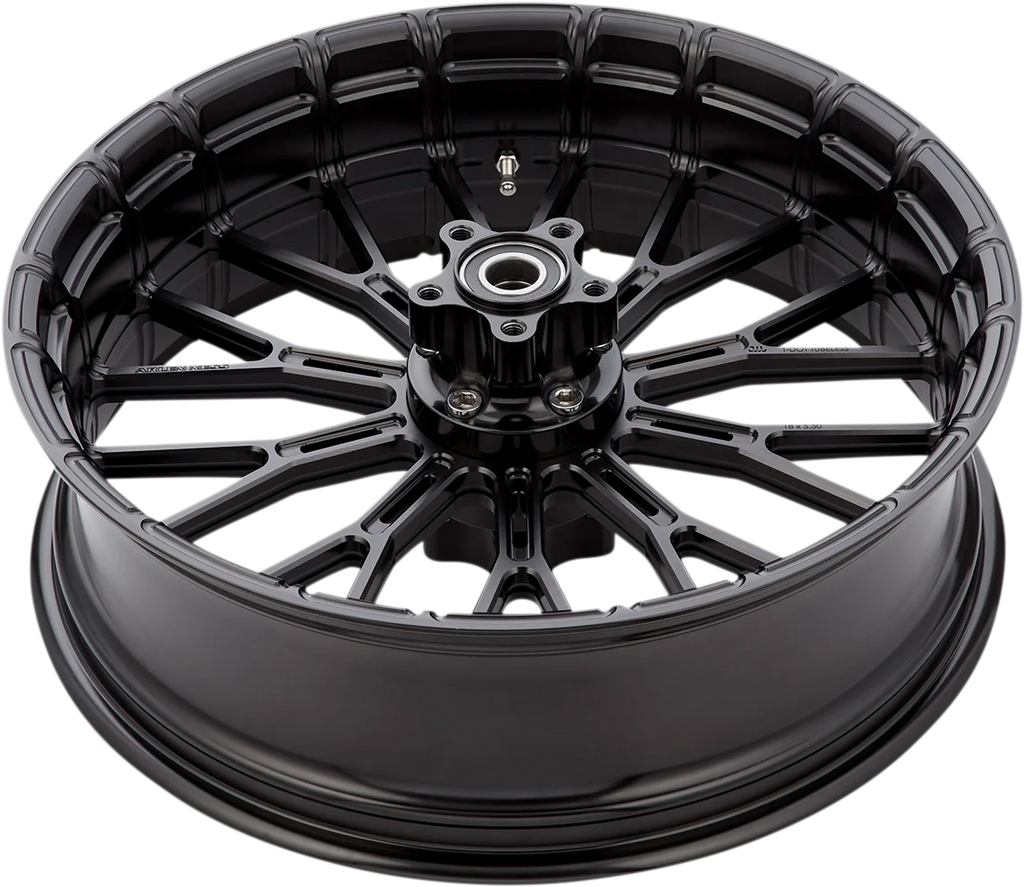 Arlen Ness Rim - Y-Spoke - Rear - Black - 18x5.5 71-540 - Back View