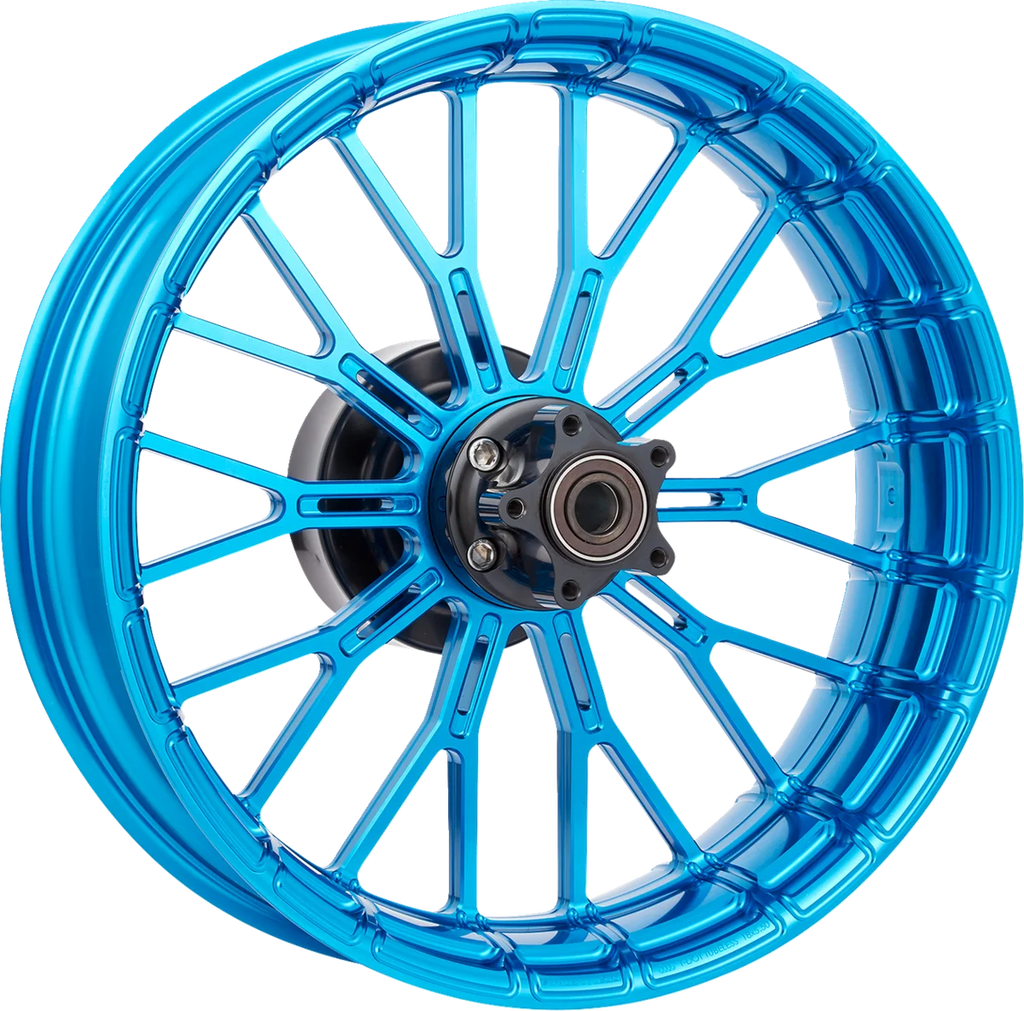 Arlen Ness Rim - Y-Spoke - Rear - Blue - 18x5.5 71-544 - Main Product View