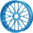 Load image into Gallery viewer, Arlen Ness Rim - Y-Spoke - Rear - Blue - 18x5.5 71-544 - Side View