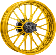 Load image into Gallery viewer, Arlen Ness Rim - Y-Spoke - Rear - Gold - 18x5.5 71-546 - Main Product View