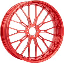 Load image into Gallery viewer, Arlen Ness Rim - Y-Spoke - Rear - Red - 18x5.5 71-548 - Side View