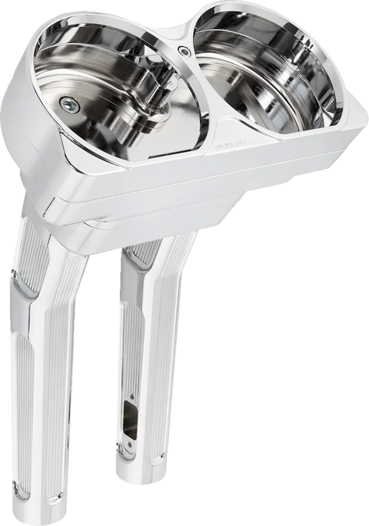 Arlen Ness Risers - Method - Kickback - 10" - Chrome 520-033 - Main Product View