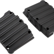Load image into Gallery viewer, Arlen Ness Rocker Box Covers - 10 Gauge - Black 18-256 - Main Product View