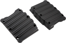 Load image into Gallery viewer, Arlen Ness Rocker Box Covers - 10 Gauge - Black 18-256 - Main Product View