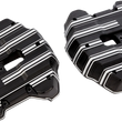 Load image into Gallery viewer, Arlen Ness Rocker Box Covers - 10 Gauge - Black 18-263 - Main Product View
