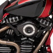 Load image into Gallery viewer, Arlen Ness Rocker Box Covers - 10 Gauge - Black 18-263 - Side View