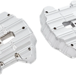 Load image into Gallery viewer, Arlen Ness Rocker Box Covers - 10 Gauge - Chrome 18-262 - Main Product View