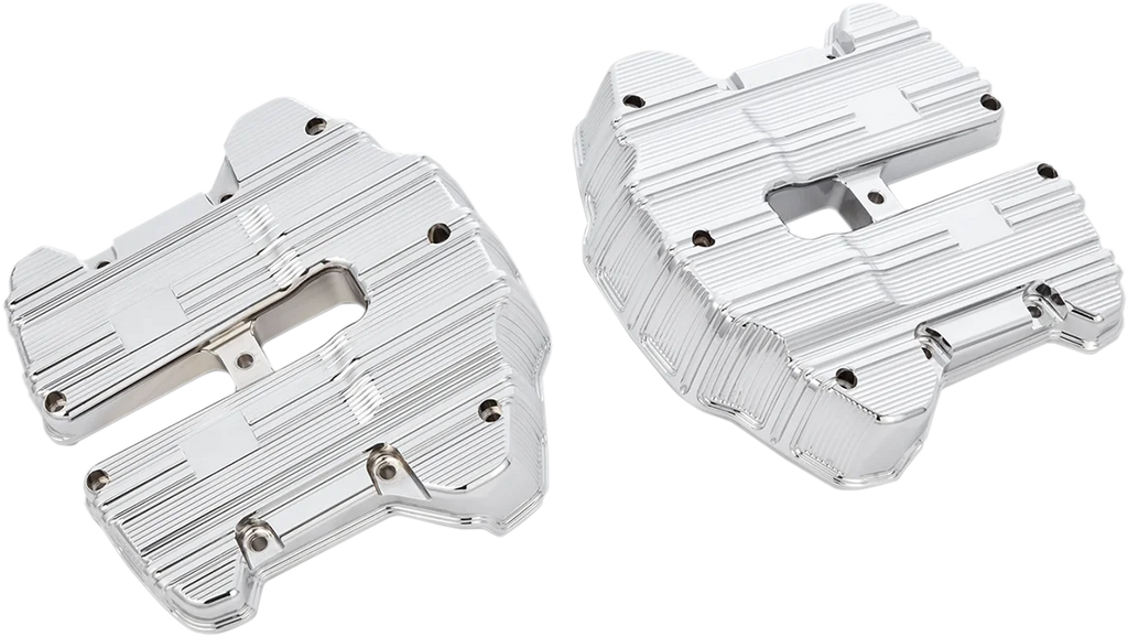 Arlen Ness Rocker Box Covers - 10 Gauge - Chrome 18-262 - Main Product View