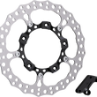 Load image into Gallery viewer, Arlen Ness Rotor 14" - Front Right - Black 300-004