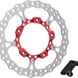 Load image into Gallery viewer, Arlen Ness Rotor 14" - Front Right - Red 300-007 - Main Product View