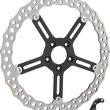 Load image into Gallery viewer, Arlen Ness Rotor Kit - Jagged - Left Front - 15" 300-041 - Side View