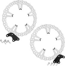 Load image into Gallery viewer, Arlen Ness Rotor Kit - Jagged - Left and Right Front - 15" - Main Product View