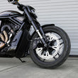 Load image into Gallery viewer, Arlen Ness Rotor Kit - Jagged - Left and Right Front - 15" - Back View