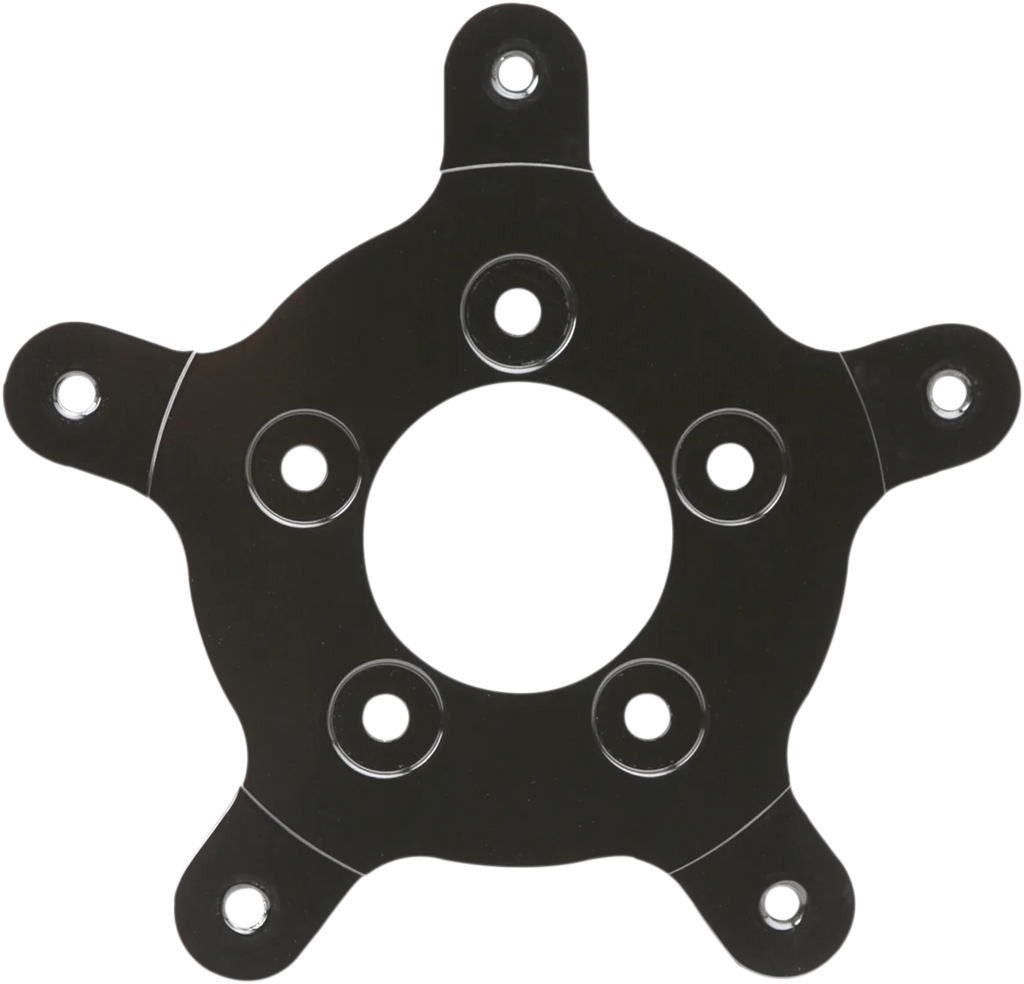 Arlen Ness Rotor Mount - Ness Wheel - Chrome 33-103 - Side View