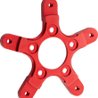 Load image into Gallery viewer, Arlen Ness Rotor Mount - Ness Wheel - Red 33-106 - Main Product View