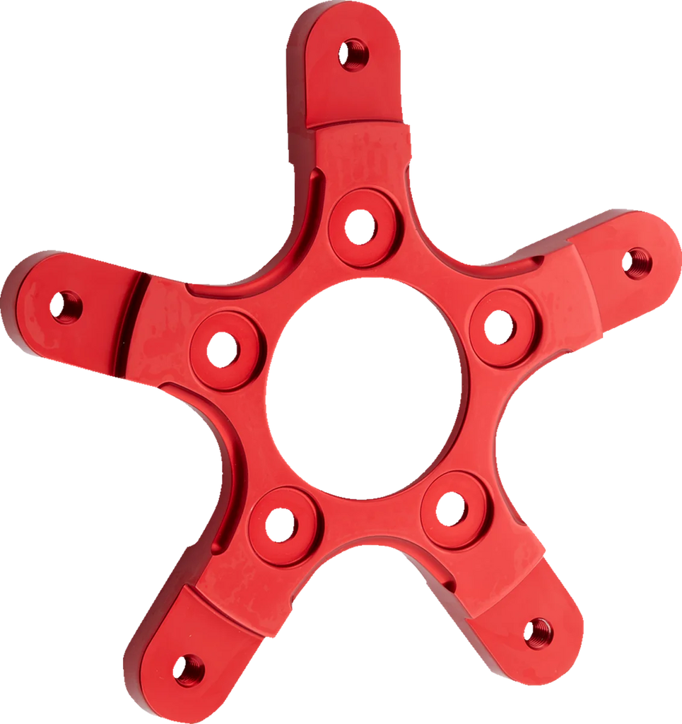 Arlen Ness Rotor Mount - Ness Wheel - Red 33-106 - Main Product View