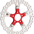 Load image into Gallery viewer, Arlen Ness Rotor Mount - Ness Wheel - Red 33-106 - Side View