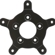 Load image into Gallery viewer, Arlen Ness Rotor Mount - Universal - Chrome 33-101 - Side View