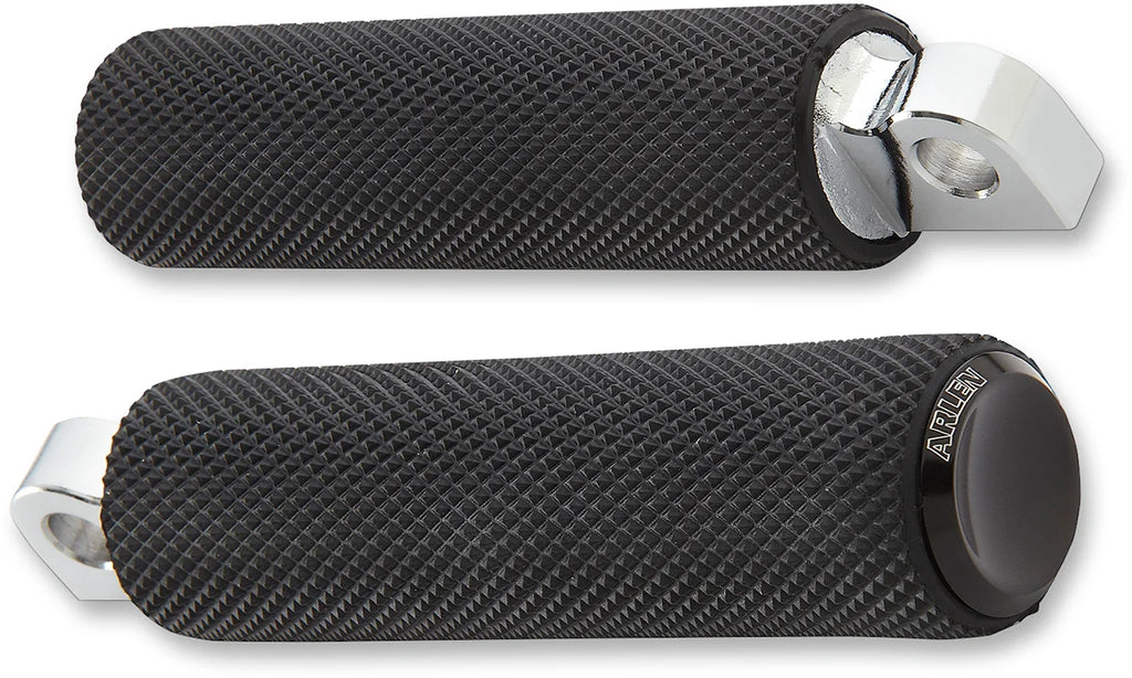 Arlen Ness Shift Peg - Knurled - Black 07-927 - Side View