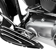 Load image into Gallery viewer, Arlen Ness Shift Rod - Deep Cut - Round - Black 19-931 - Back View