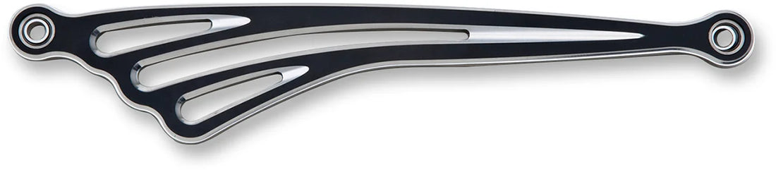 Arlen Ness Shift Rod - Deep Cut - Round - Chrome 19-930 - Side View