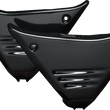 Load image into Gallery viewer, Arlen Ness Side Cover - Louvered 03-601 - Main Product View